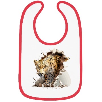Discover The Leopard Bibs