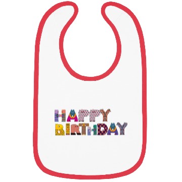 Discover happy birthday Bibs
