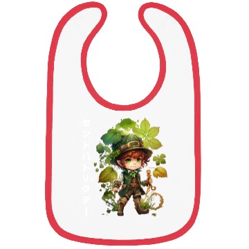 Discover St Patrick's Day Anime Bibs for Baby Kids Adults