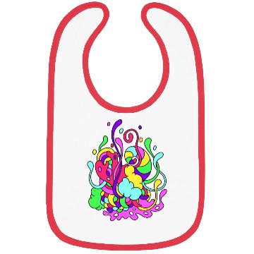 Discover Bibs colorful background