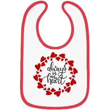 Discover Always in my heart Bibs