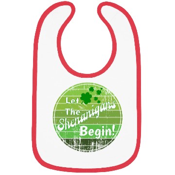 Discover Let The Shenanigans Begin! - Happy St. Patrick's D Bibs