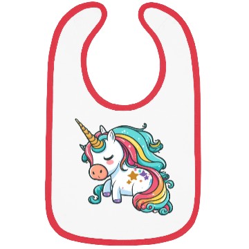 Discover Kawaii unicorn Bibs