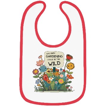 Discover Gardening Gone Wild - A Wildflower Garden Design Bibs