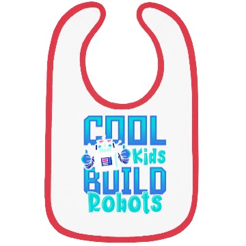 Discover Cool Kids Build Robots Robotics Robot Bibs