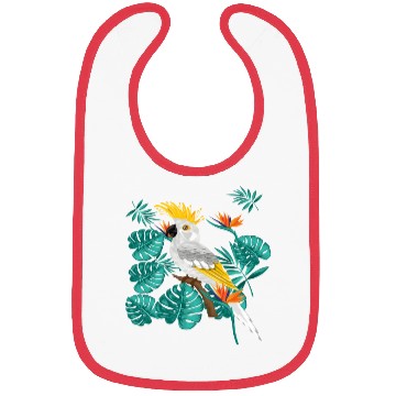 Discover Colorful Bird In Nature Bibs