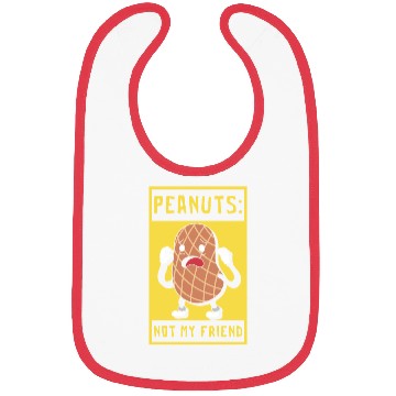 Discover Peanuts Not My Friend Peanut Allergic Bibs