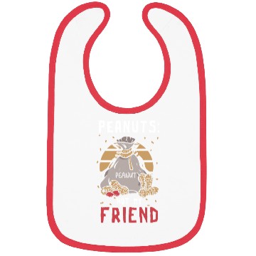 Discover Peanuts Not My Friend Peanut Allergic Bibs