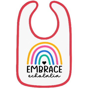 Discover Embrace Echolalia Special Education Teacher Bibs