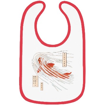 Discover Koi fish on the seabed Bibs