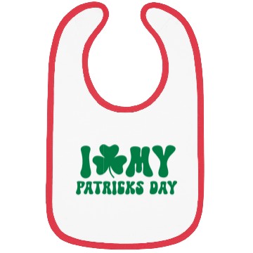 Discover green I Love My St Patricks day Bibs