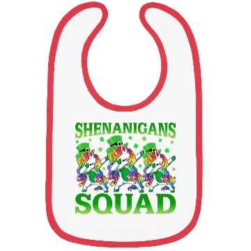 Discover Shenanigans Squad Unicorn Patricks Day Lepricorn Bibs