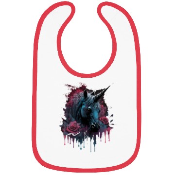Discover roses unicorn Bibs
