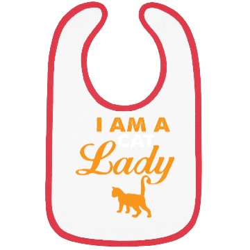 Discover I Am A Cat Lady Bibs