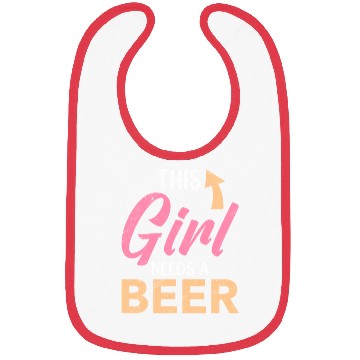 Discover This girl needs a beer vacation Spring Break Bibs