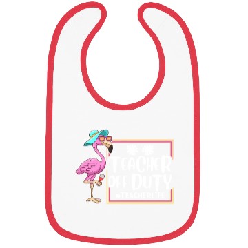 Discover Teacher off duty Teacher on holiday Teacher Bibs