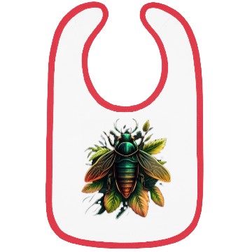 Discover Abstract Art Beautiful Nature Beetle Bibs