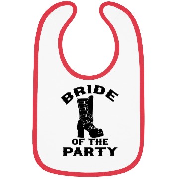 Discover Gothic Wedding Bride of The Party Goth Design Bibs