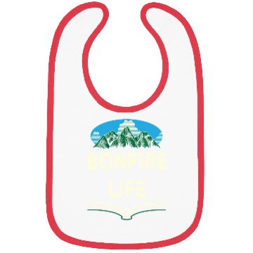 Discover Bonfire Life Camping Wildlife Camper Outdoor Natur Bibs