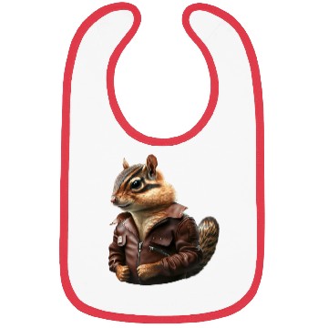 Discover Chipmunk flight captain leather jacket pilot Bibs