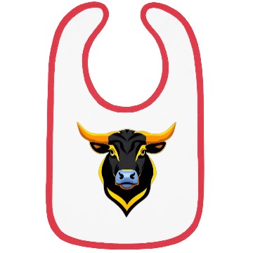 Discover The angry bull Bibs