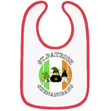Discover ST PATRICK shenanigans funny St. patty's Bibs