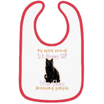 Discover My Spirit animal Is A Grumpy Cat Bibs