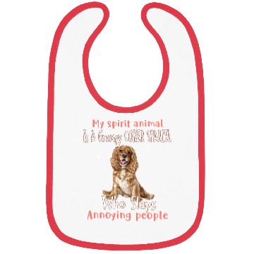 Discover My Spirit animal Is A Grumpy Coker Spaniel Bibs
