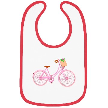 Discover Bike With Flowers Bibs