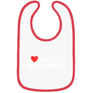 Discover i love muscle mommies Bibs