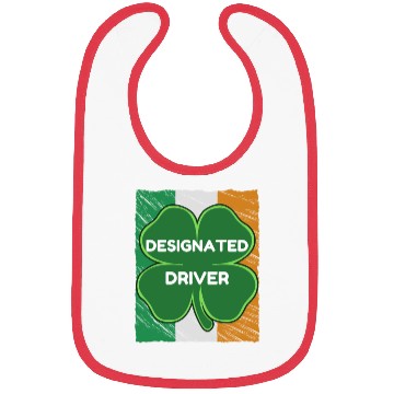 Discover DESIGNATED driver funny St. Patrick's Day Bibs