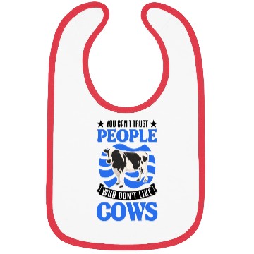 Discover Cow Gift Farmer Cattle Breeder Cows Bibs