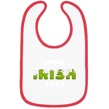 Discover Drink Irish Beer, Green Beer, St Patricks Day Bibs