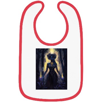 Discover Black Nature Goddess - African American, Woodland Bibs