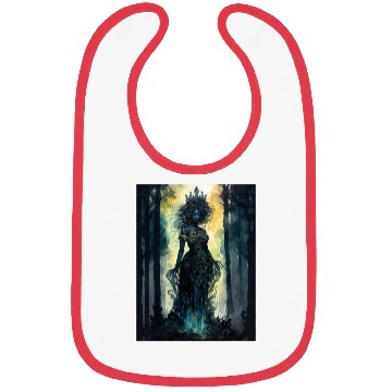 Discover Black Nature Goddess - African American, Woodland Bibs