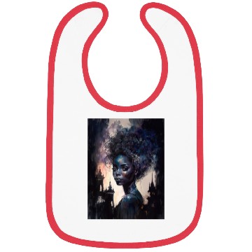 Discover Black Nature Goddess - African American, Woodland Bibs