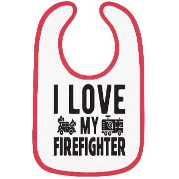 Discover I love my Firefighter Bibs