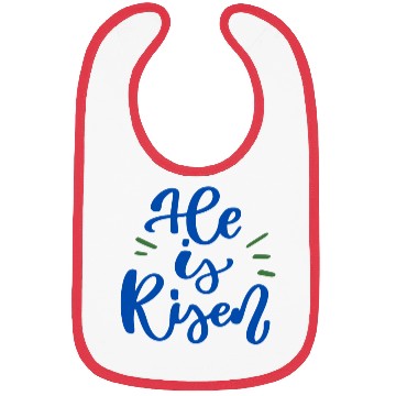 Discover He Is Risen Religious Easter Bibs