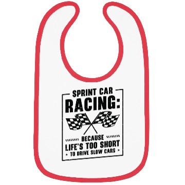 Discover Sprint Car Dirt Track Racing Bibs