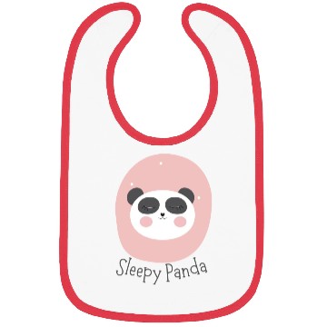 Discover Sleepy panda Bibs