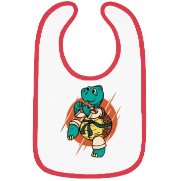 Discover Karate turtle Bibs