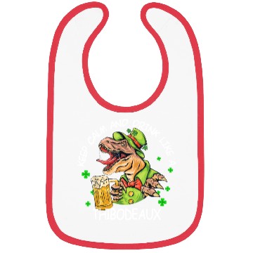 Discover Keep Calm & Drink Like A Thibodeaux St. Patrick's Bibs