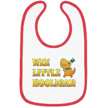 Discover Wee Lil Hooligan Kids St Patrick s Day Boys Girl Bibs