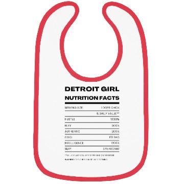 Discover Det Girl Nutrition FACTS Bibs