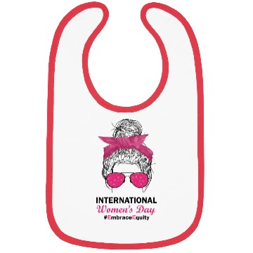 Discover International Women's Day 2023 Embrace Equity Bibs