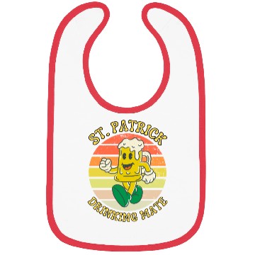 Discover ST PATRICK DRINKING MATE Bibs