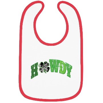 Discover Howdy Western St Patricks Day Bibs
