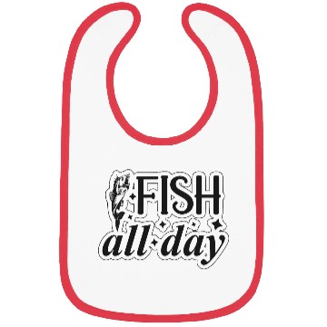 Discover Fishing svg design Fish all Bibs