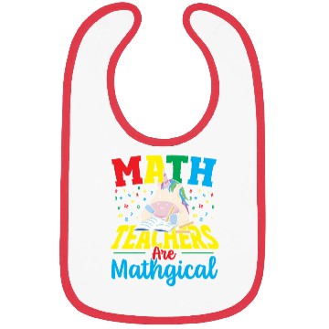 Discover Math Teachers Are Mathgical Math Teacher Bibs