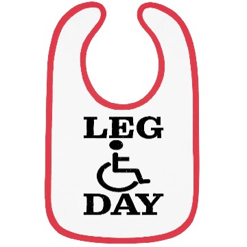 Discover Leg Day Handicapped Wheelchair 23 Bibs
